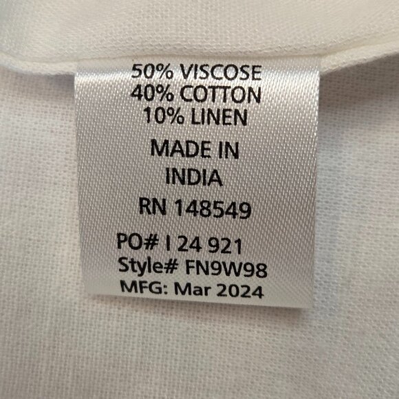 Free Planet Sunny Days Good Times Men Embroidered Short Sleeve Shirt Sz: M Ivory - Picture 10 of 12